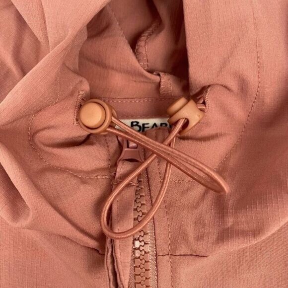 Bearpaw Womens Packable Windbreaker Jacket  Zip Neck water-resistant Medium New - Picture 15 of 16